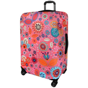

Kufryplus Obal na kufr Z81 Pink Flowers L