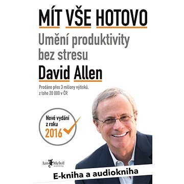 

Balíček e-kniha a audiokniha Mít vše hotovo za výhodnou cenu
