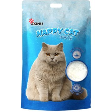 

Akinu Happy Cat Silika gel bílý 16 l