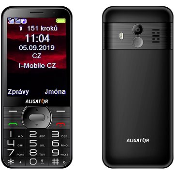 

ALIGATOR A900 GPS Senior černý