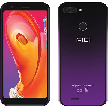 Aligator Figi G5 gradientní fialová - Mobilní telefon