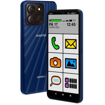 

Aligator S6600 SENIOR modrý