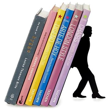 

Balvi Knižní zarážka Too Many Books 27568, černá