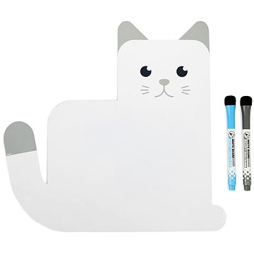 

Balvi Magnetická popisovatelná tabule na lednici Meow! 27342, bílá