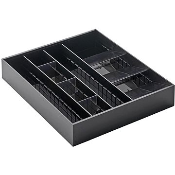 

Yamazaki Organizér na příbory Tower 5416, plast, černý