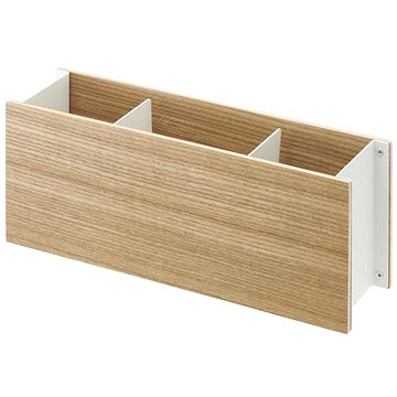 

Yamazaki Multifunkční stojánek Rin 2732, kov/dřevo, š.25 cm, bílý
