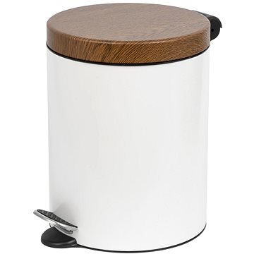 

ALDA Pedálový odpadkový koš Sherwood Freedom Fresh 5 l, bílý