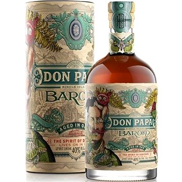 

Don Papa Baroko 0,7l 40% tuba