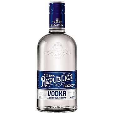 

Božkov Republica Vodka z cukrové třtiny 0,7l 40%