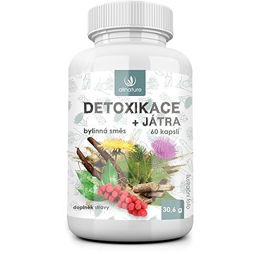 

Allnature Detoxikace bylinný extrakt 60 kapslí