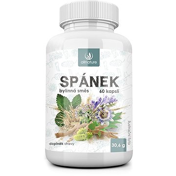 

Allnature Spánek bylinný extrakt 60 kapslí