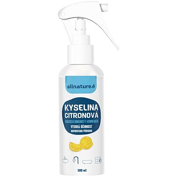 

Allnature Kyselina citronová ve spreji 500 ml