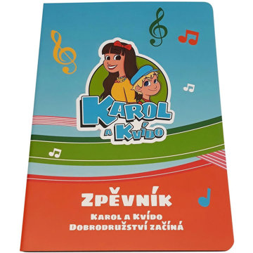 

Zpěvník A4 Karol a Kvído