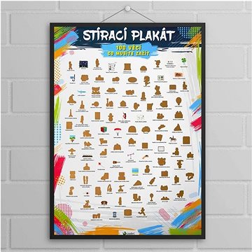 

Alum Stírací plakát - 100 věcí co musíte zažít