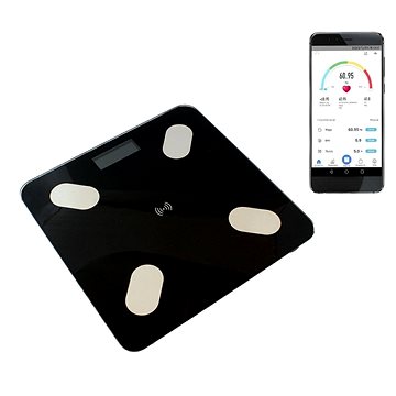 

Alum Analytická osobní váha Bluetooth 180 kg