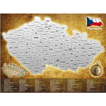 

Alum Stírací mapa Česká republika