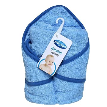 

Playgro - Dětská osuška s kapucí modrá