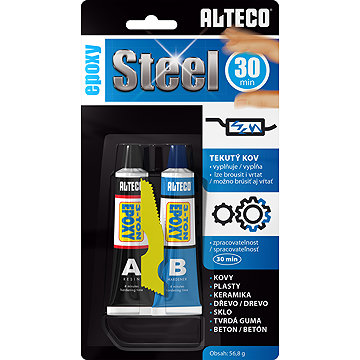 

Alteco Epoxy Steel 30 min 56,8 g