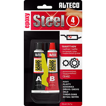 

Alteco Epoxy Steel 4 min 56,7 g