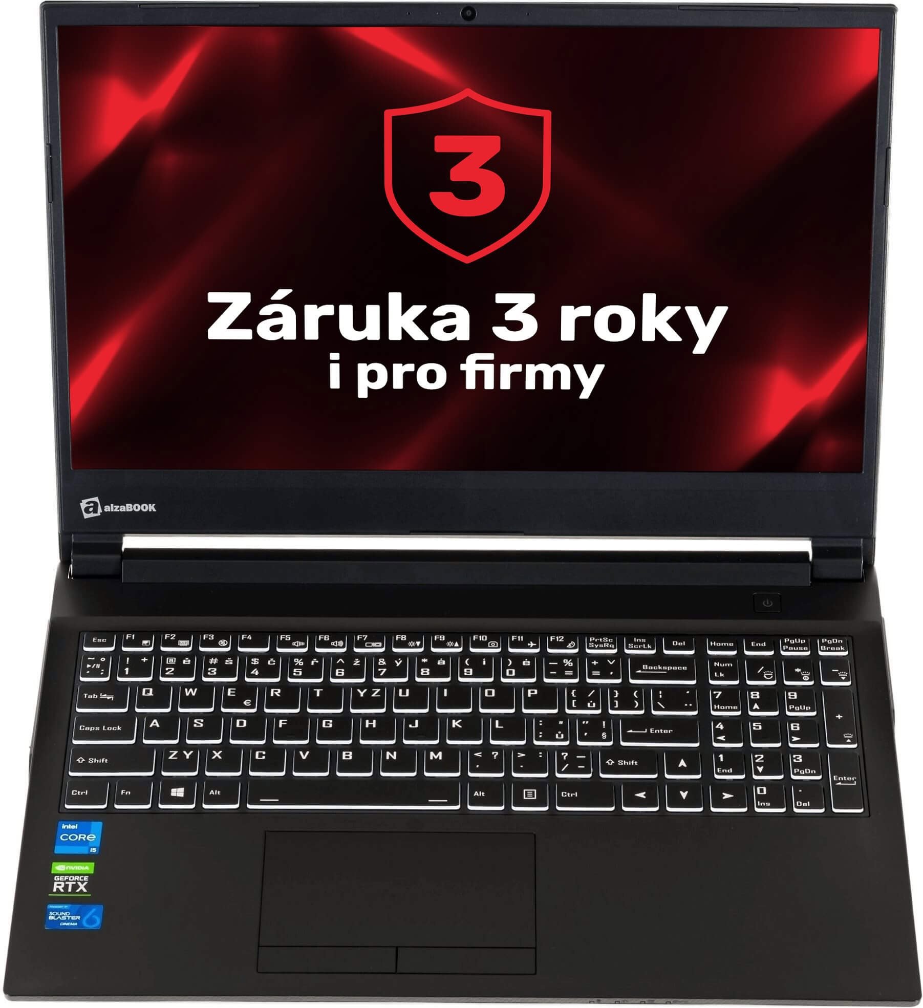 

Repasované - Alza Gamebook 3050Ti