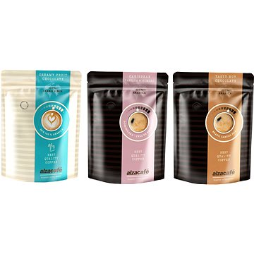 

AlzaCafé Bundle Mix 2, zrnková, 250g; 3x