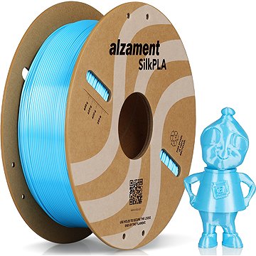 Alzament PLA Silk 1 kg Sky Blue