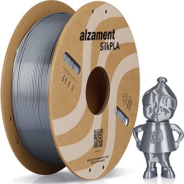 Alzament PLA Silk 1 kg Silver