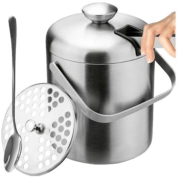 

Alum Dvoustěnný kbelík na led + kleště