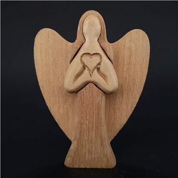 

AMADEA Dřevěný andě, masivní dřevo, výška 10 cm