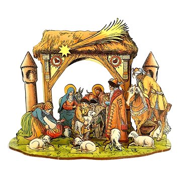 nativity scene characters cut out