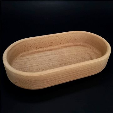 

AMADEA Dřevěná miska ovál, masivní dřevo, rozměr 22x12x4,5 cm