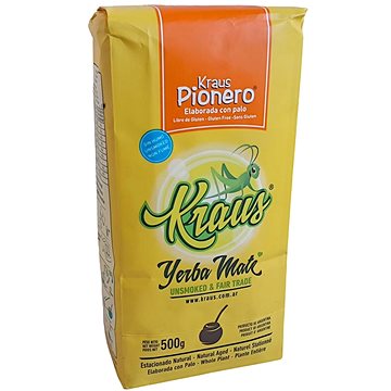 

Yerba Maté Kraus Pionero Suave - 500 g