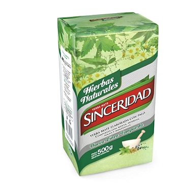 

Yerba Maté Sinceridad Hierbas Naturales - 500 g