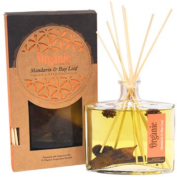 

ARÔME Organický tyčinkový difuzér Mandarin&Bayleaf, 150 ml
