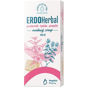 

ERDOHerbal medový sirup 140 ml