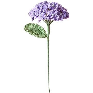 

ANNAM Háčkované květiny Hortenzie, 9 × 45 cm
