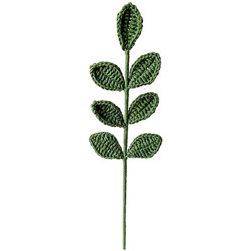 

ANNAM Háčkovaný Olivový list, 8 × 45 cm