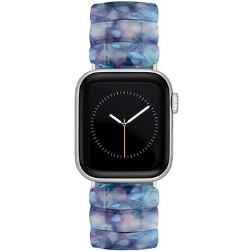 

Anne Klein Acetátový modrý, Apple Watch 38/40/41 WK/1073SVBL38