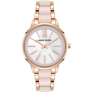 

Anne Klein dámské hodinky kulaté zlaté AK/1412IRRG