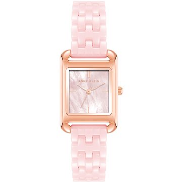 

Anne Klein dámské hodinky hranaté růžovo zlaté AK/5022RGPK