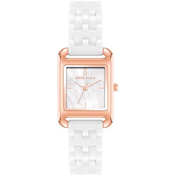 

Anne Klein dámské hodinky hranaté růžovo zlaté AK/5022RGWT