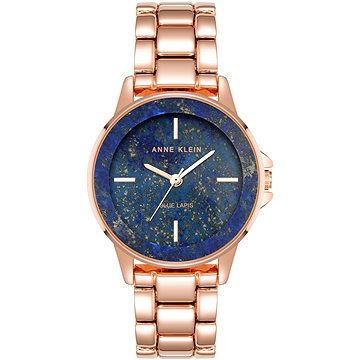 

Anne Klein dámské hodinky kulaté růžovo zlaté AK/4132BLRG