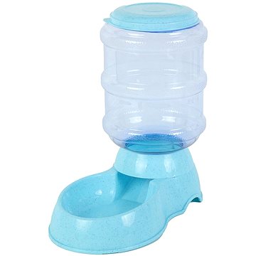 

ANNAM Automatický Kanystr s miskou na granule, modrá