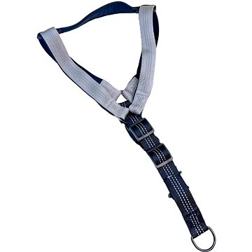 

ANNAM Reflexní postroj pro psy, obvod 60-80 cm, šedý