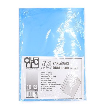 Auro Office PVC A4 L 170mc/10 ks modrý
