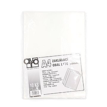 

Auro Office PVC A4 L 170mc/10 ks transparent