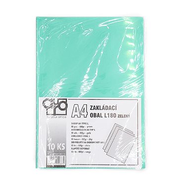 

Auro Office PVC A4 L 170mc/10 ks zelený