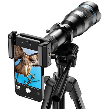 

Apexel 60X Telescope Lens with Camera Tripod