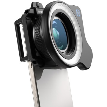 

Apexel Adjustable 10X-20X Zoom Macro Lens with LED Fill Light