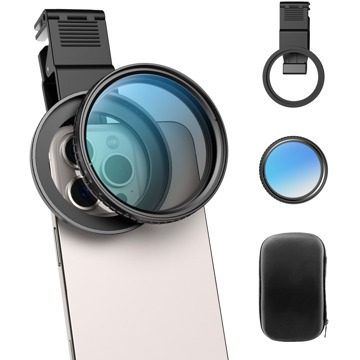 

Apexel 67mm Variable ND2-32 Filter Kit for camera & smartphone